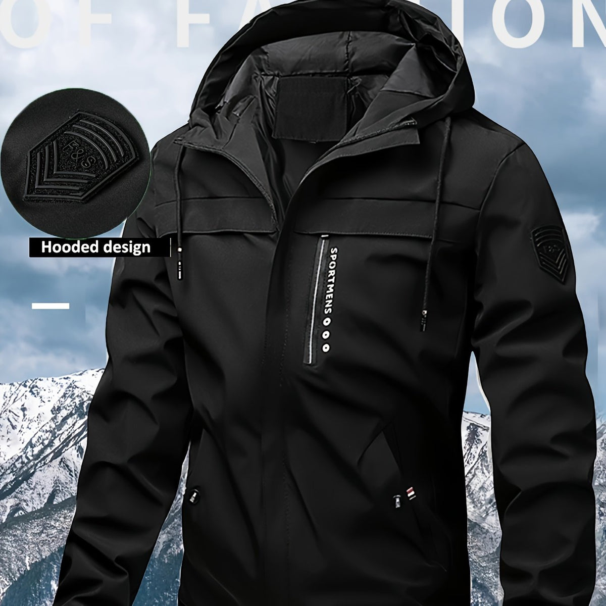 Walter -  Active Hooded Jacket | By Mason & Reed London