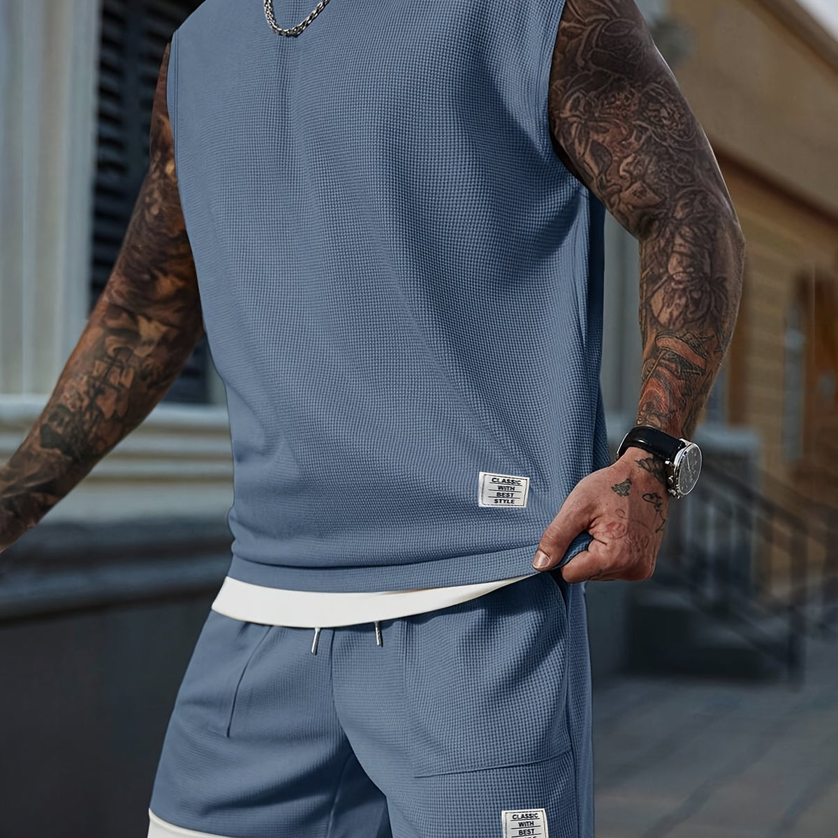 Javier -  Casual Sports Shorts Set | By Mason & Reed London