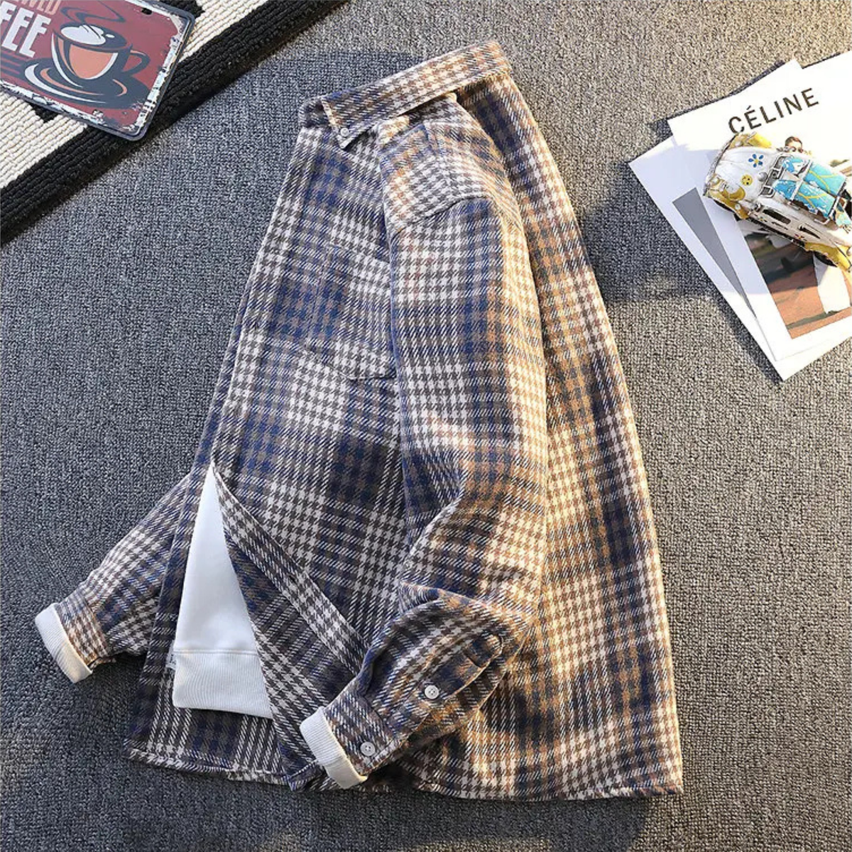 Frenky - Rugged Casual Check Shirt | By Mason & Reed London