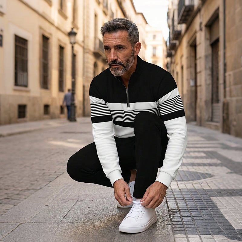 Cullen - Everyday Quarter-Zip Co-Ord Set | By Mason & Reed London