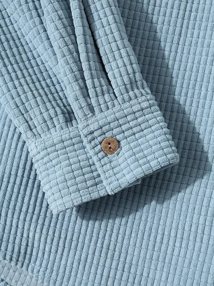 Mika - Relaxed Hooded Overshirt | By Mason & Reed London