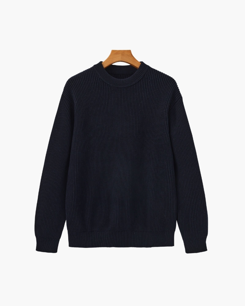 Kenneth - Classic Ribbed Crewneck | By Mason & Reed London