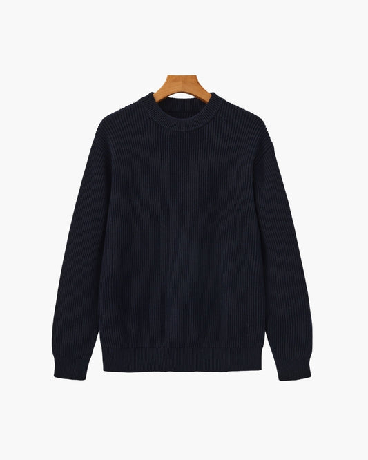 Kenneth - Classic Ribbed Crewneck | By Mason & Reed London