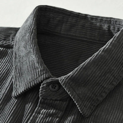 Mercer - Textured Patchwork Button-Up Shirt | By Mason & Reed London