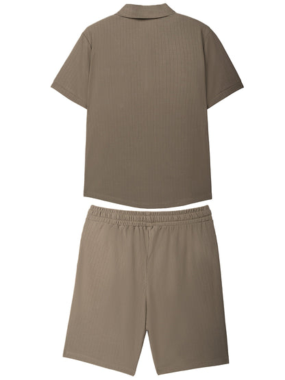 Tomas - Short-Sleeve Polo Set | By Mason & Reed London