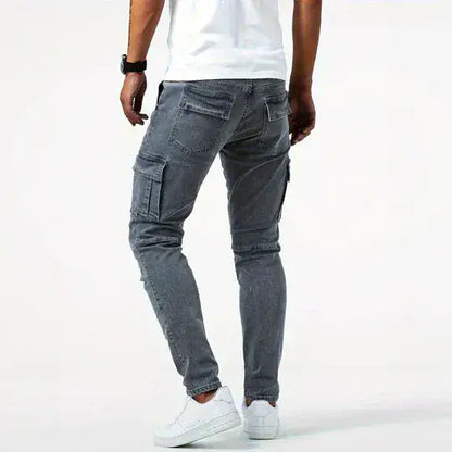 Christopher - Relaxed Cargo Jeans | By Mason & Reed London