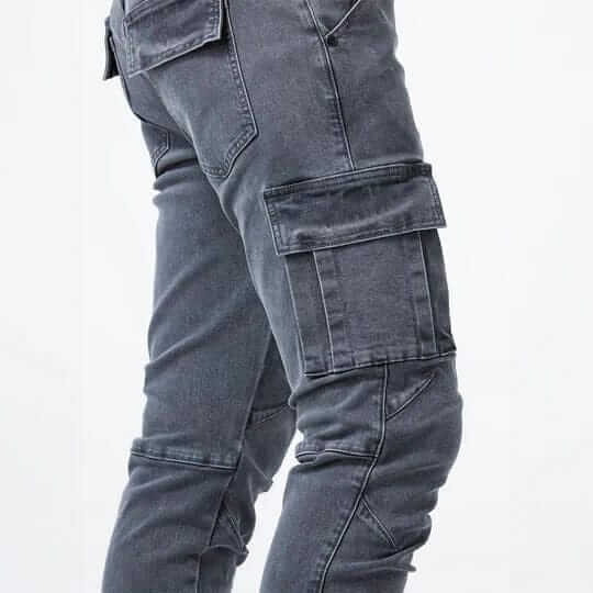 Christopher - Relaxed Cargo Jeans | By Mason & Reed London