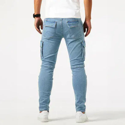 Christopher - Relaxed Cargo Jeans | By Mason & Reed London