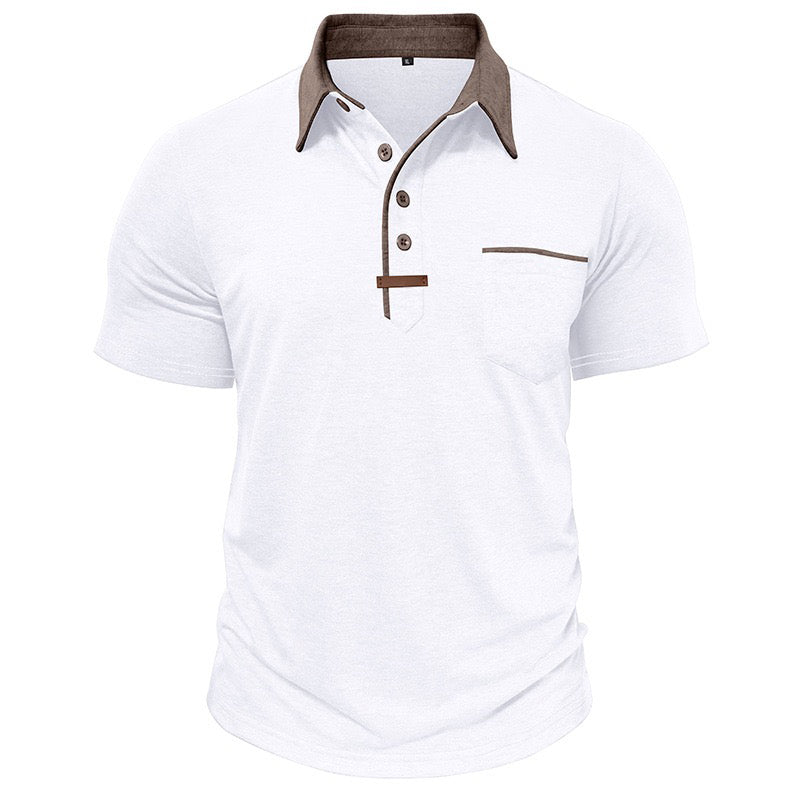 Chris - Classic Short Sleeve Polo Shirt | By Mason & Reed London