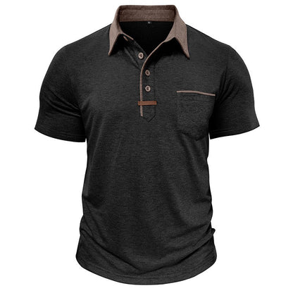 Chris - Classic Short Sleeve Polo Shirt | By Mason & Reed London