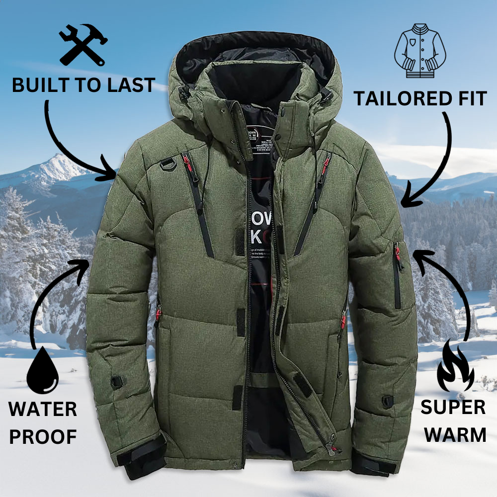 Gregg - Mountain Explorer Puffer Jacket | By Mason & Reed London