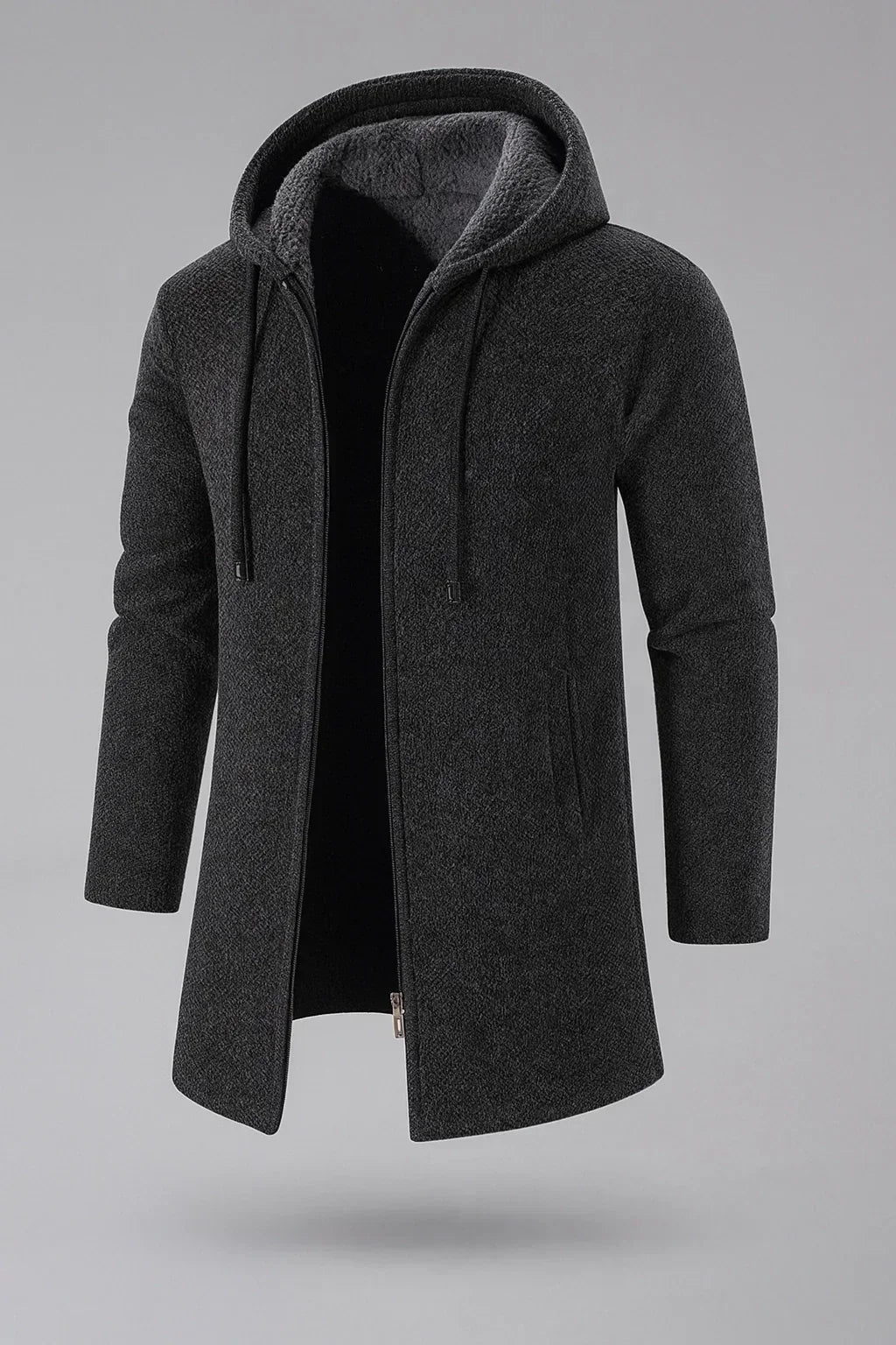Ranger - Modern Quilted Hooded Cardigan | By Mason & Reed London