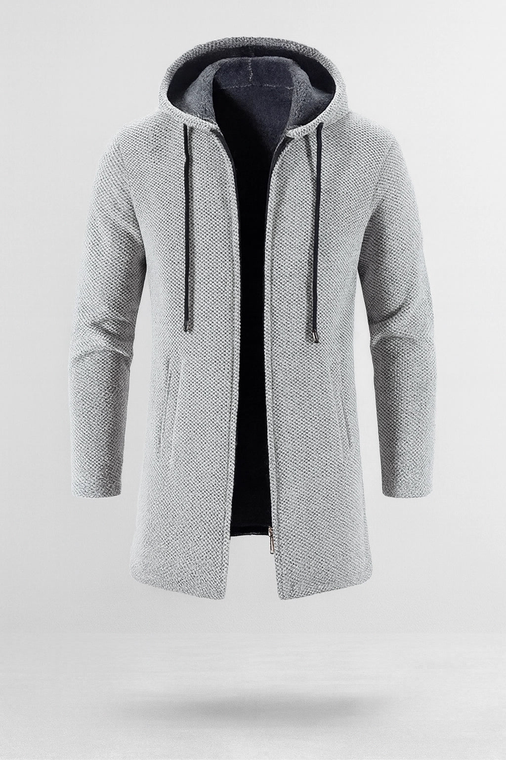 Ranger - Modern Quilted Hooded Cardigan | By Mason & Reed London
