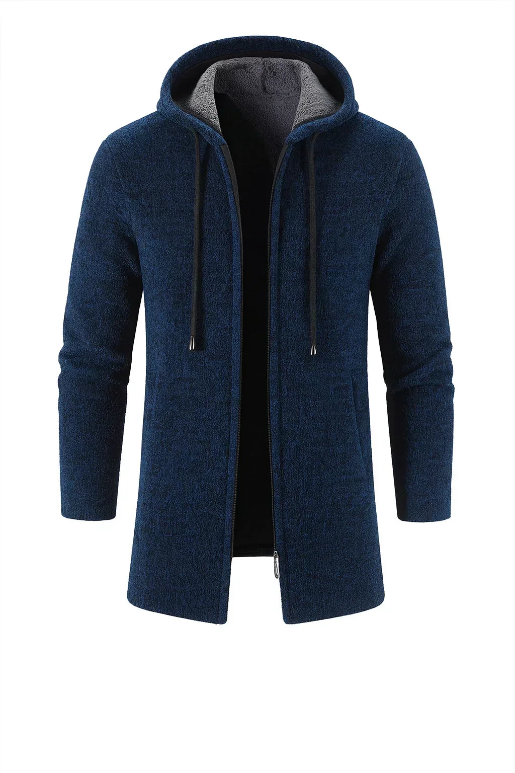 Ranger - Modern Quilted Hooded Cardigan | By Mason & Reed London
