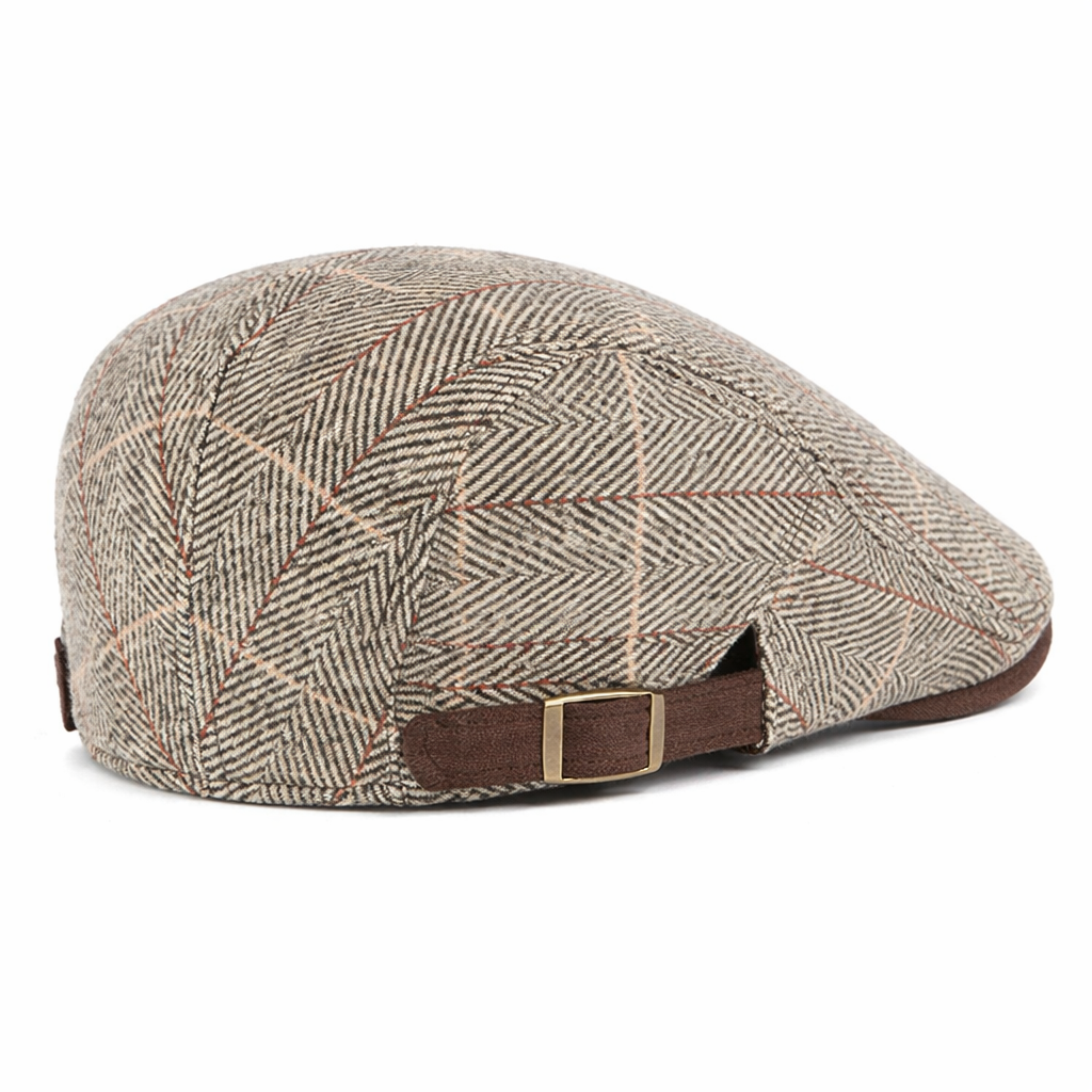 Kasper - Vintage Plaid Oxford Cap | By Mason & Reed London