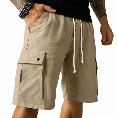 Dylan - Modern Utility Pocket Shorts | By Mason & Reed London
