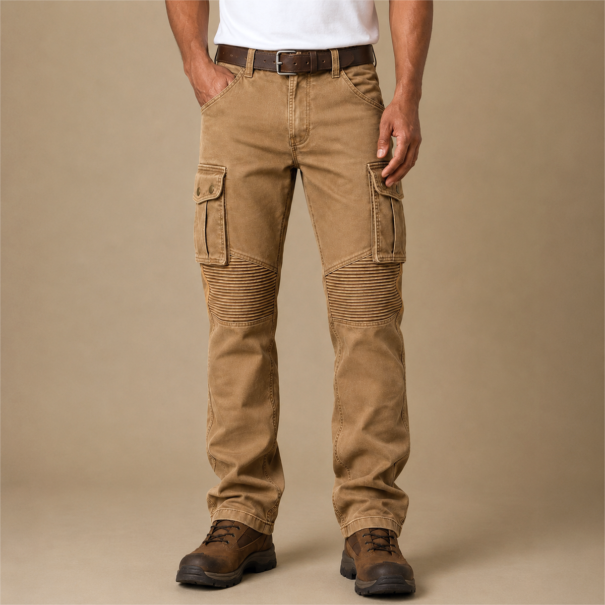 Xavier - Multi-Pocket Comfort Cargo Pants | By Mason & Reed London