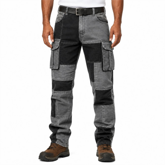 Jose - Vintage Patchwork Cargo Pants | By Mason & Reed London