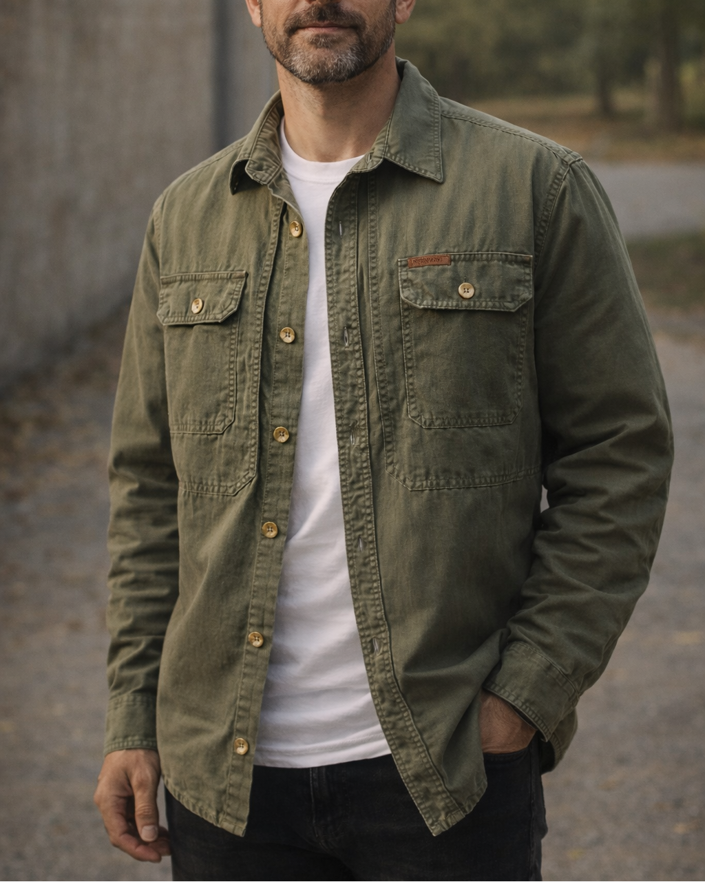 Shane - Classic Long Sleeve Shirt | By Mason & Reed London