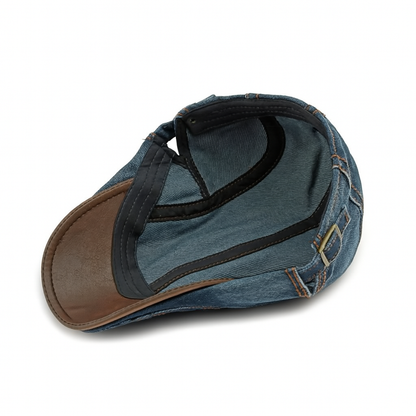 Mikkel - Classic Washed Denim Cap | By Mason & Reed London