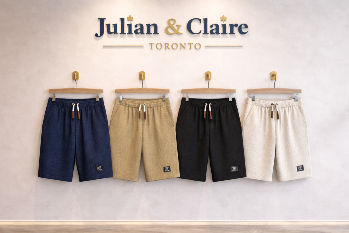 Cooper - All Day Shorts | By Mason & Reed London