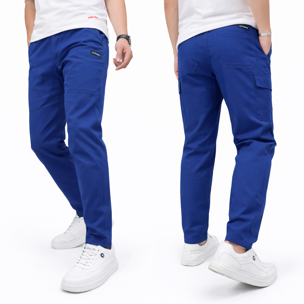 Riley - Spring Comfort - Loose-Fit Cargo Pants | By Mason & Reed London