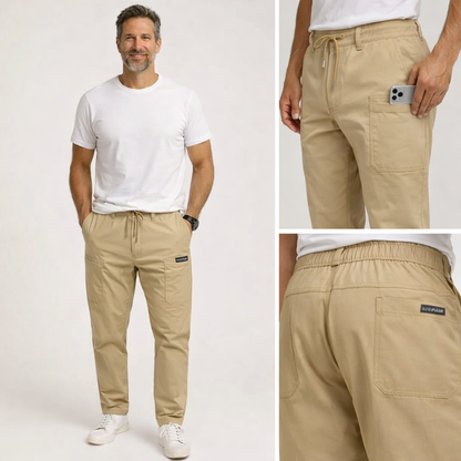 Riley - Spring Comfort - Loose-Fit Cargo Pants | By Mason & Reed London