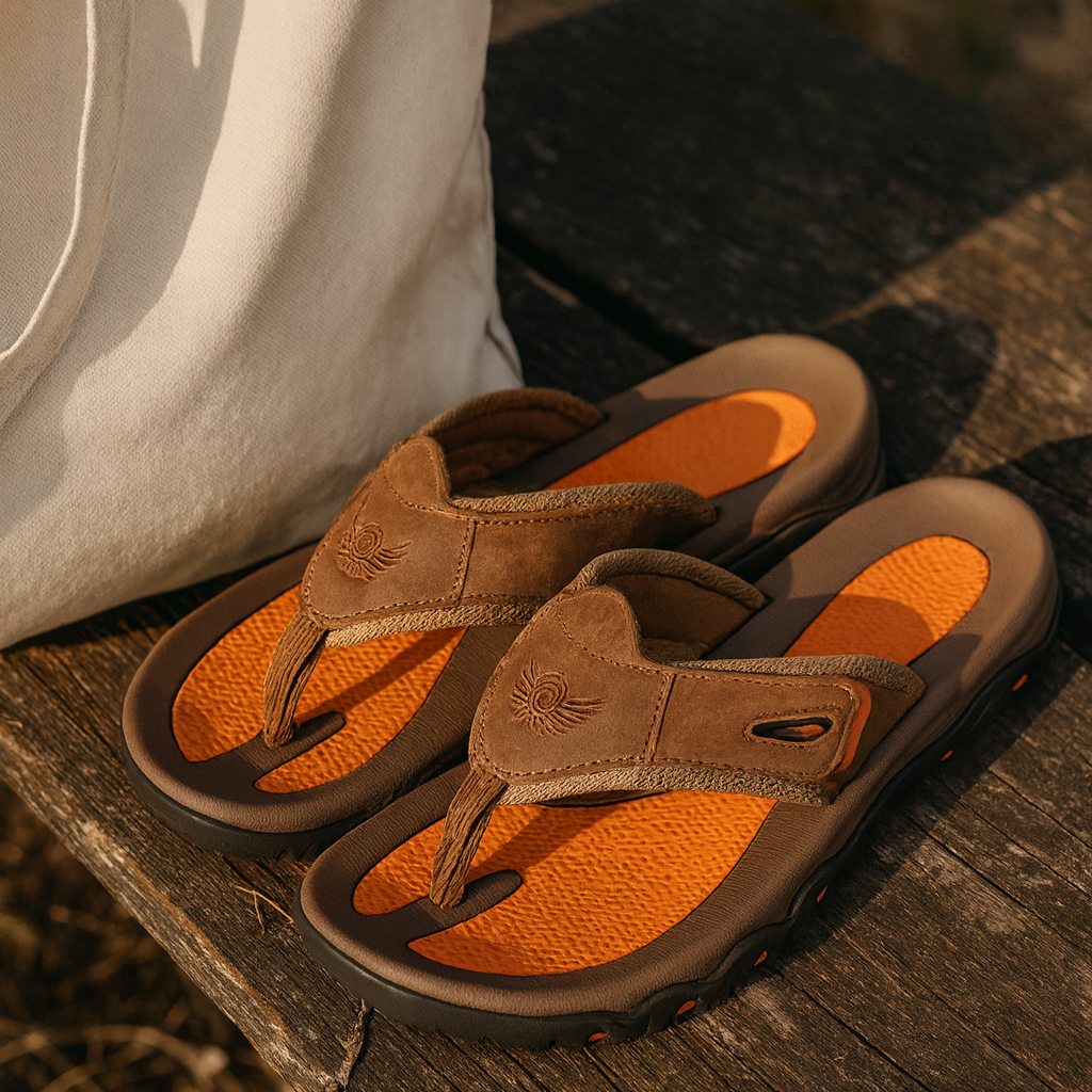Vaughn Comfort Summer Sandals -All-Day Comfort & Support | By Mason & Reed London