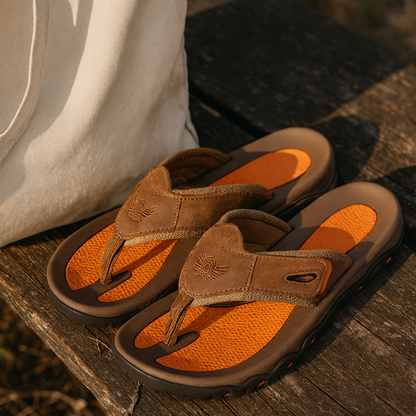 Vaughn Comfort Summer Sandals -All-Day Comfort & Support | By Mason & Reed London