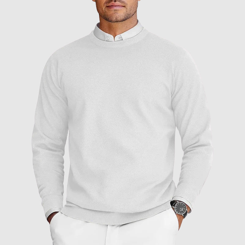 Eric - Casual Crew Neck Sweater | By Mason & Reed London
