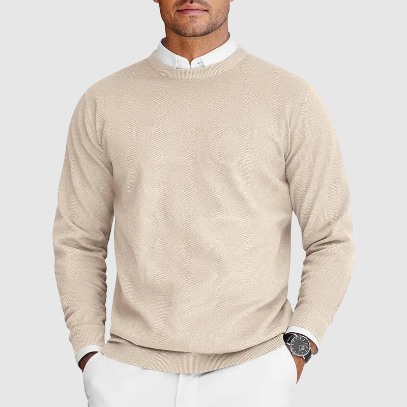 Eric - Casual Crew Neck Sweater | By Mason & Reed London