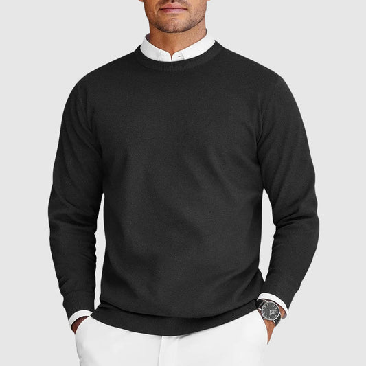 Eric - Casual Crew Neck Sweater | By Mason & Reed London
