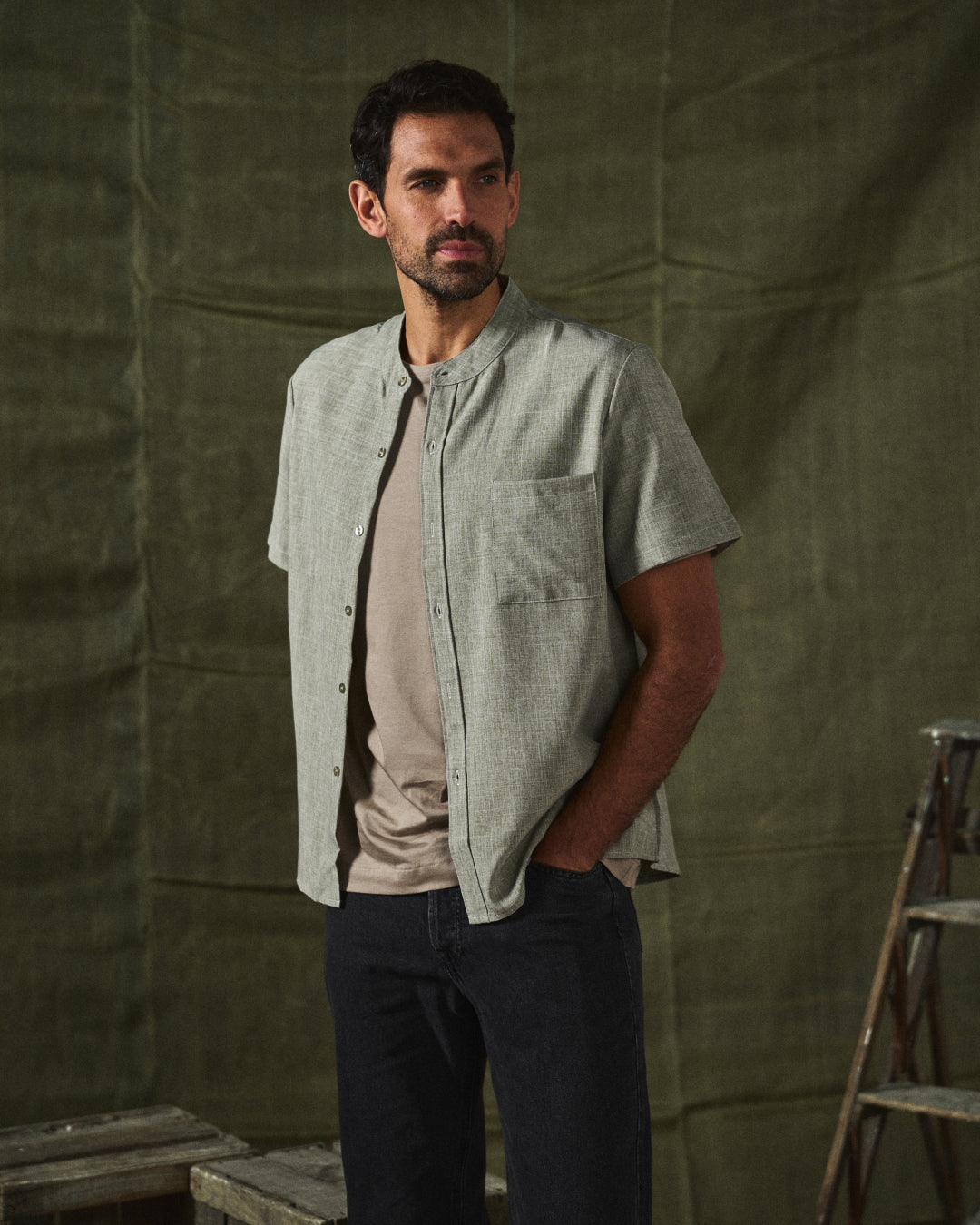 Ulysses - Relaxed Summer Button-Up Shirt | By Mason & Reed London