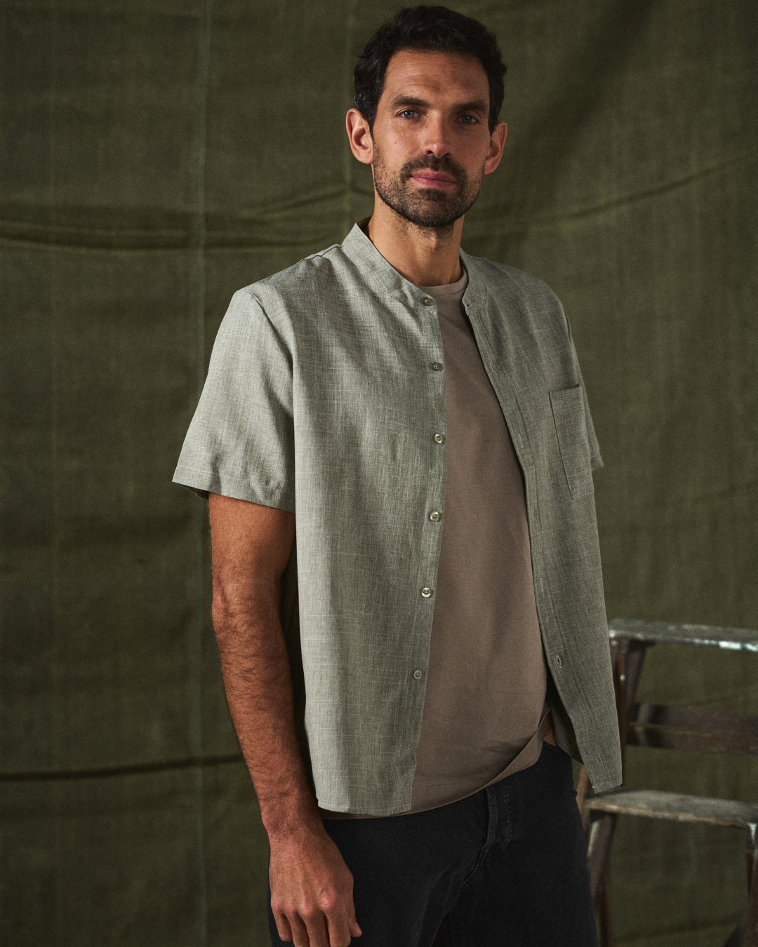 Ulysses - Relaxed Summer Button-Up Shirt | By Mason & Reed London