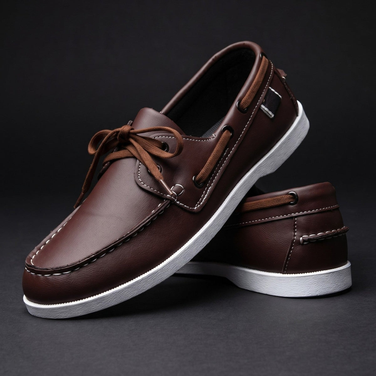 Kirk - Classic Coastal Boat Shoes | By Mason & Reed London