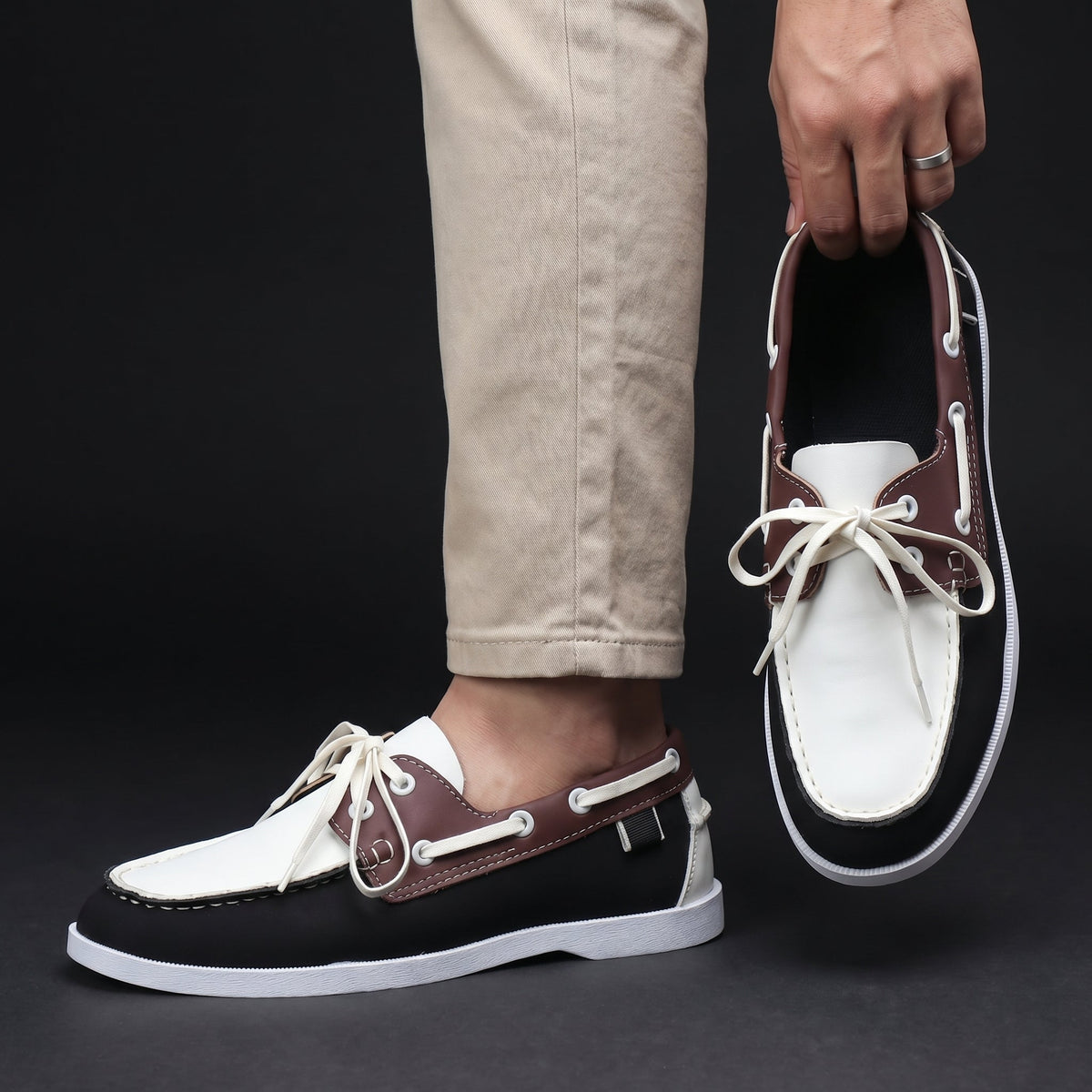 Kirk - Classic Coastal Boat Shoes | By Mason & Reed London