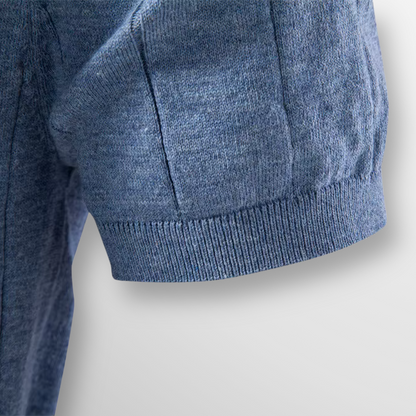 Jonas - Modern Textured Short Sleeve T-Shirt | By Mason & Reed London