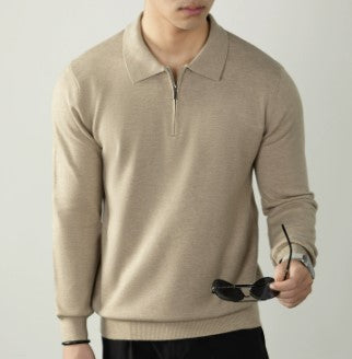 Dominic - Essential Zip Sweater | By Mason & Reed London
