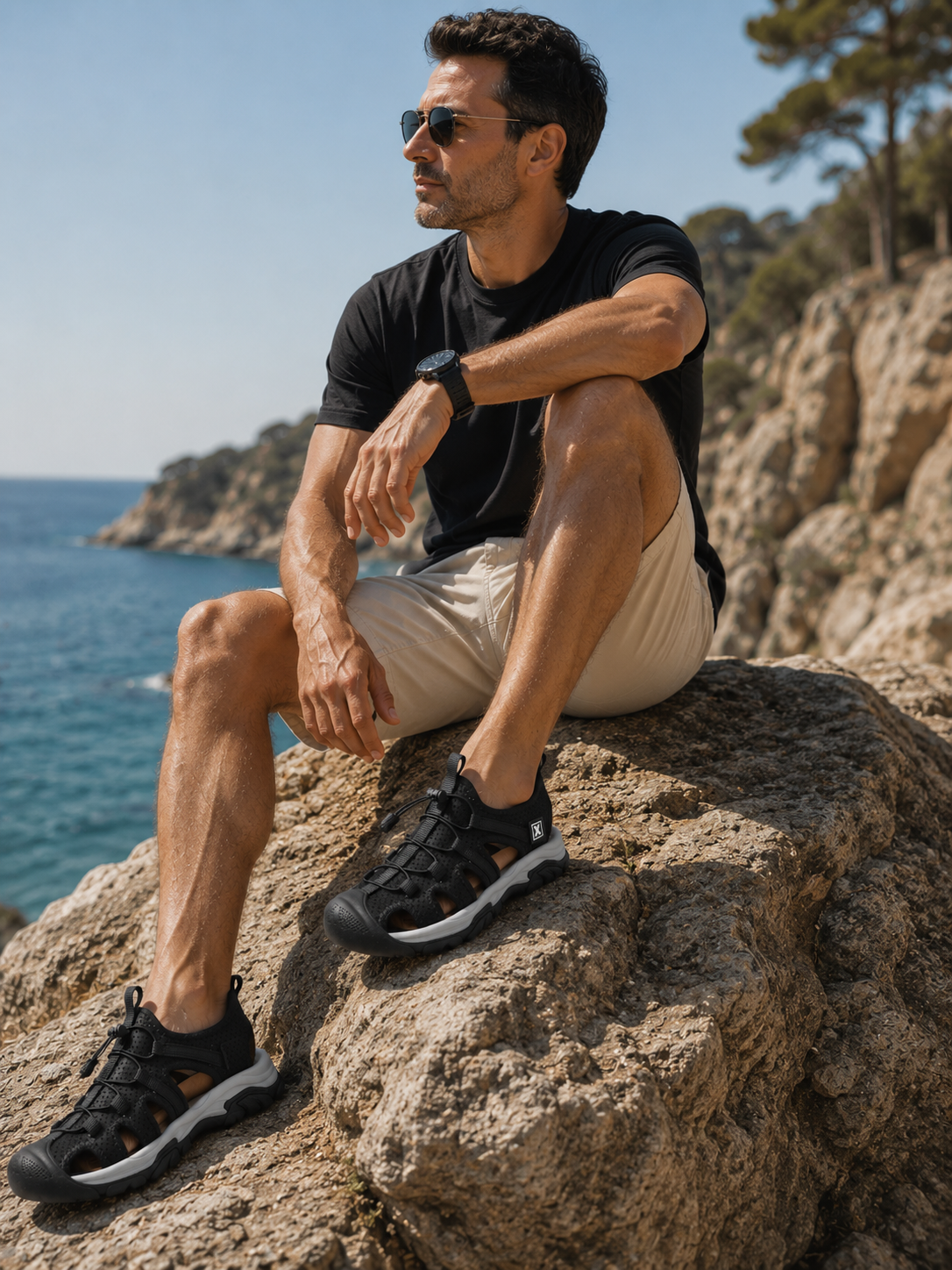 Leon - All Terrain Comfort Sandals | By Mason & Reed London