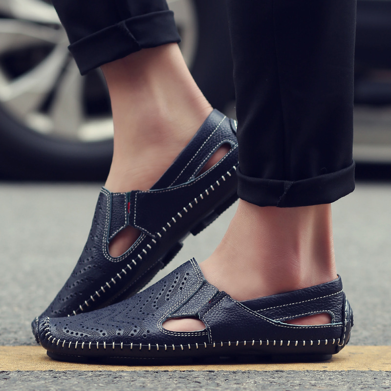 Leory - Classic Italian Comfort Sandals | By Mason & Reed London