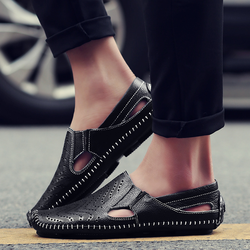 Leory - Classic Italian Comfort Sandals | By Mason & Reed London