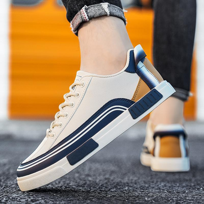 Donovan - Modern Comfort Leather Sneakers | By Mason & Reed London