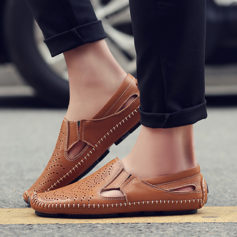 Leory - Classic Italian Comfort Sandals | By Mason & Reed London