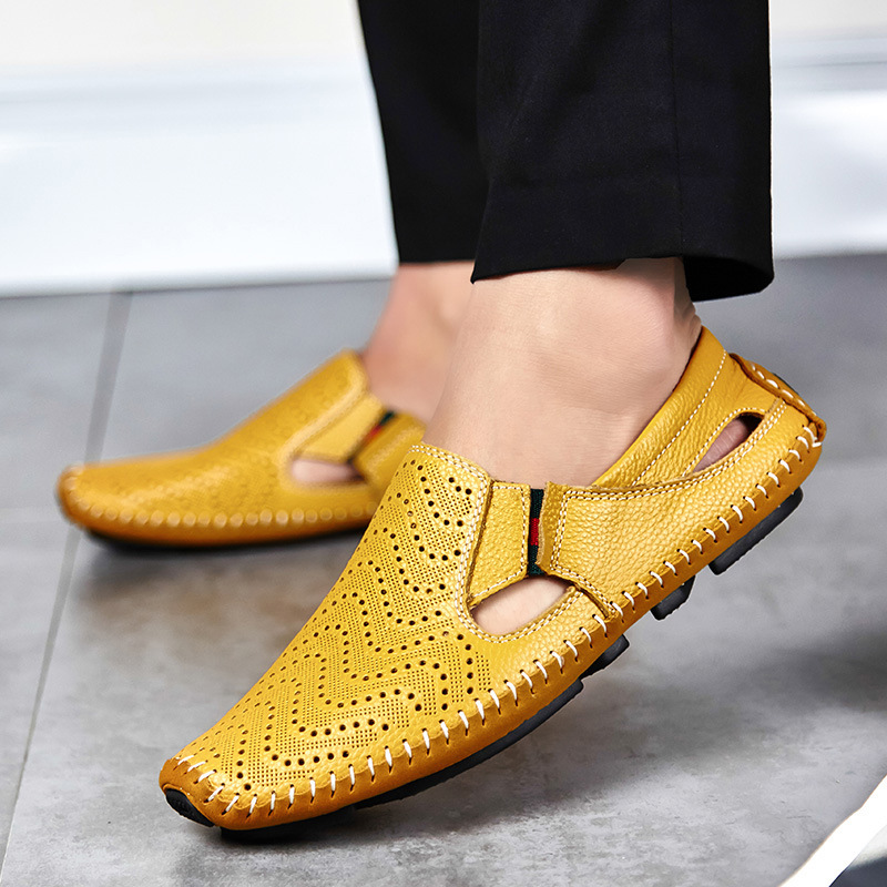 Leory - Classic Italian Comfort Sandals | By Mason & Reed London