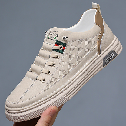 Ulric - Classic Leather Comfort Sneakers | By Mason & Reed London