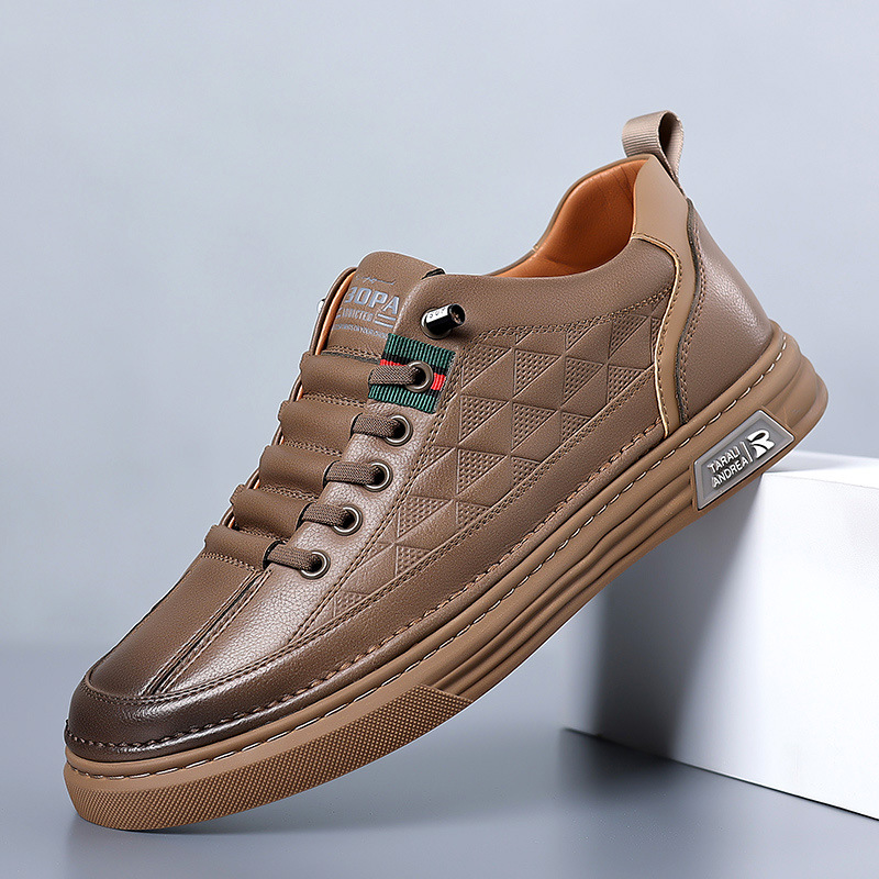 Ulric - Classic Leather Comfort Sneakers | By Mason & Reed London