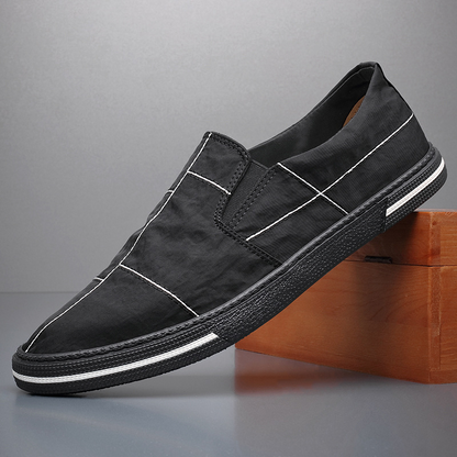 Callahan - Modern Canvas Slip-On Shoes | By Mason & Reed London
