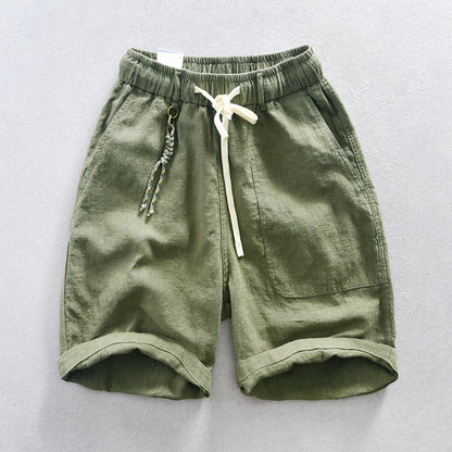 Jon - Relaxed Coastal Drawstring Shorts | By Mason & Reed London