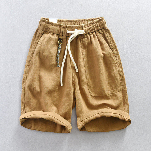 Jon - Relaxed Coastal Drawstring Shorts | By Mason & Reed London