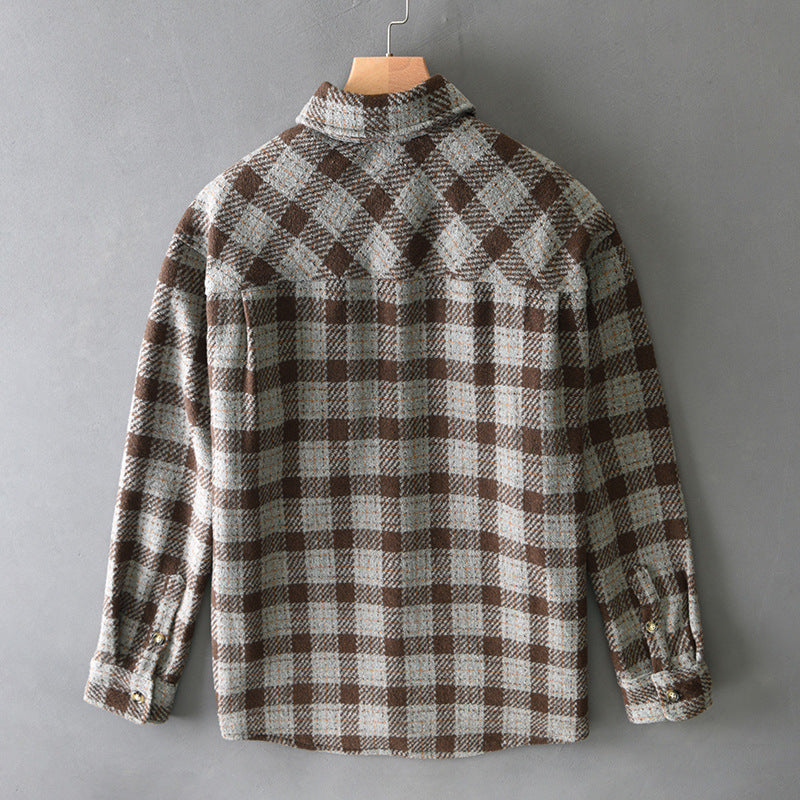 Jeff - Classic Plaid Button-Up Shirt | By Mason & Reed London
